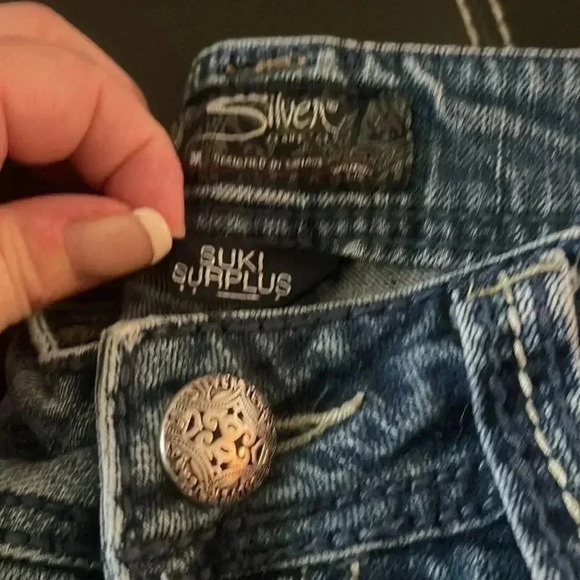 💜💜Silver tab jeans - Picture 2 of 10